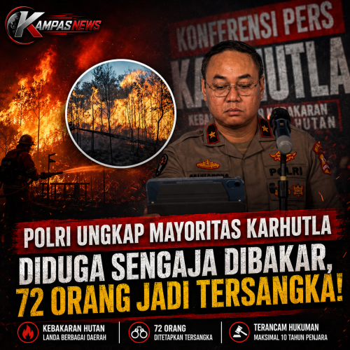 Karhutla Diduga Sengaja Dibakar