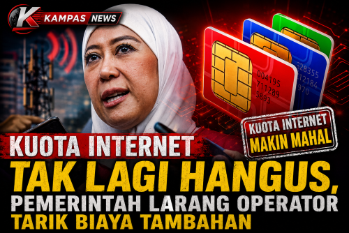 Kuota Internet Tak Lagi Hangus, Pemerintah Larang Operator Tarik Biaya Tambahan