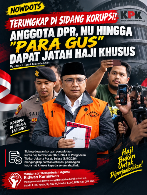Catatan Kuota Haji Bocor di Sidang: Ada Alokasi untuk "Para Gus" Hingga BIN